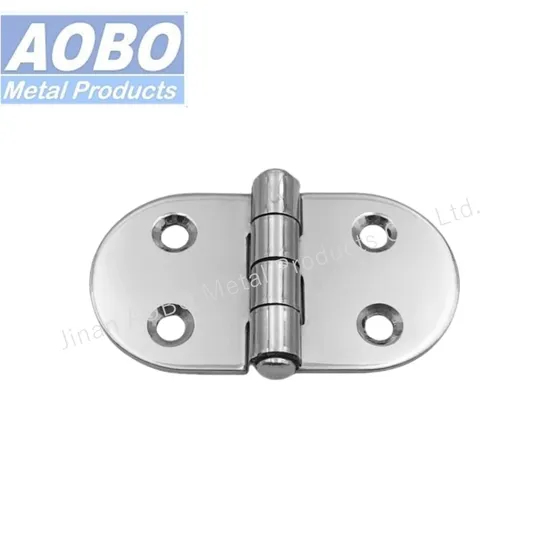 Aobo Marine Grade Hinges Cabinet Stainless Steel 316 Mirror Polished Door Hinges Marine