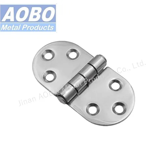 Aobo High Quality Marine Hardware Stainless Steel Butt Door Hinge for Base Station Antenna and Automation Equipment