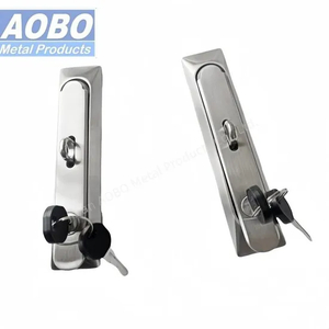 Aobo Padlock Clasp Swing Handle Stainless Steel 316 Lock Body Zinc Die-Casting Cylinder Plane Lock Swinghandle Cam Lock with Master Key