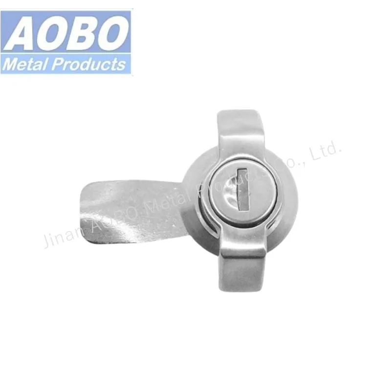 Zinc Alloy Cylinder Stainless Steel Industrial T Handle Quarter Turn Cam Lock Electrical Panel Latch Key T Handle