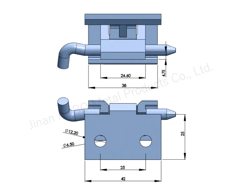 Industrial Electric Panel Hinges Die Casting Electrical Cabinet Hinges