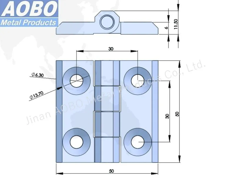 Stainless Steel Die Casting Industrial Equipment Door Hinge Adjustable Constant Friction Bisagras for Power Cabinet