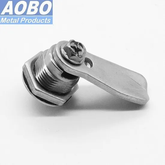 Stainless Steel 316 Triangular Cam Lock Quarter Turn for Bus and Railway Train Lock