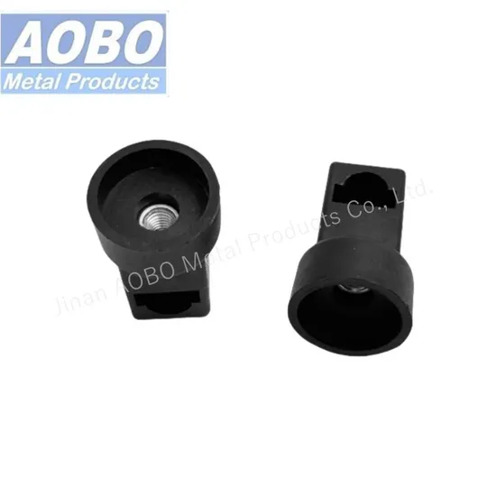 Aobo High-Quality Smooth Operation Rod Fixture Guide Piece Black Plastic Tie Rod Guide Catch Accessories