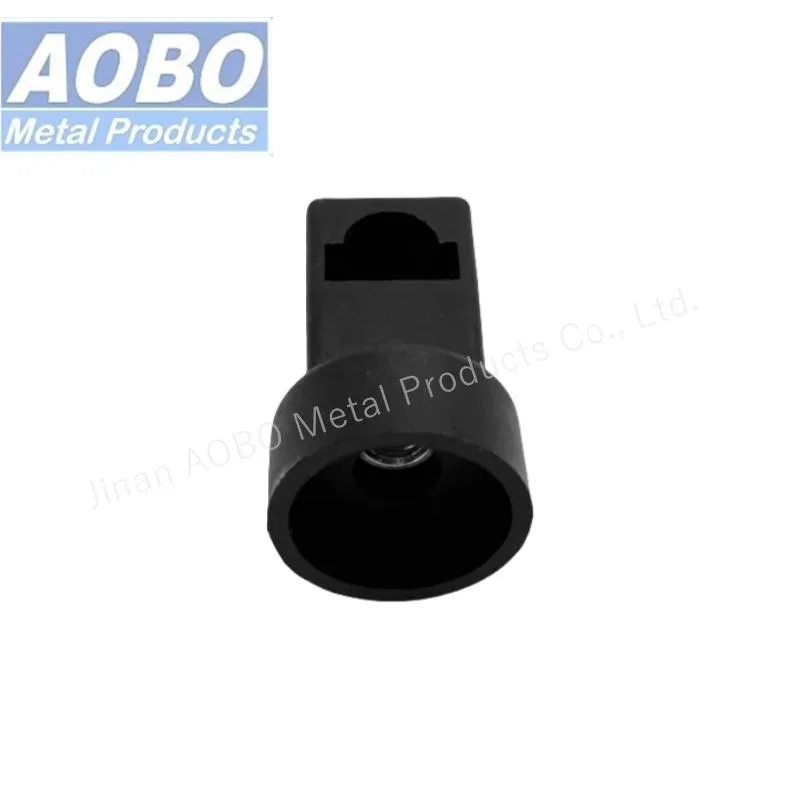 Aobo Black Plastic Rod Guide Support Linear Rail Shaft Guideway Accessories for 22/26/18mm Block Bearings
