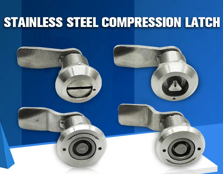 Aobo High Security Recessed Furniture Connector SS316 Cam Lock for Container Truck
