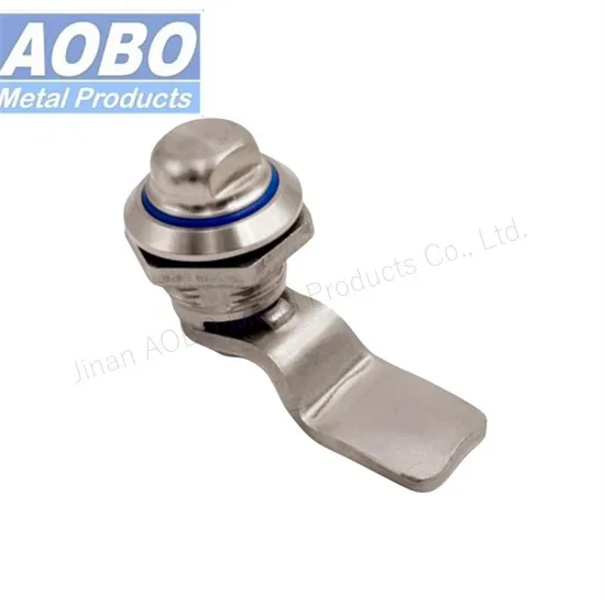 SUS316 Cam Lock, Fixed Grip Range, Enclosures Clean Line Knob Quarter Turn Lock, Hygiene Lock for Areas Food and Medical Sector