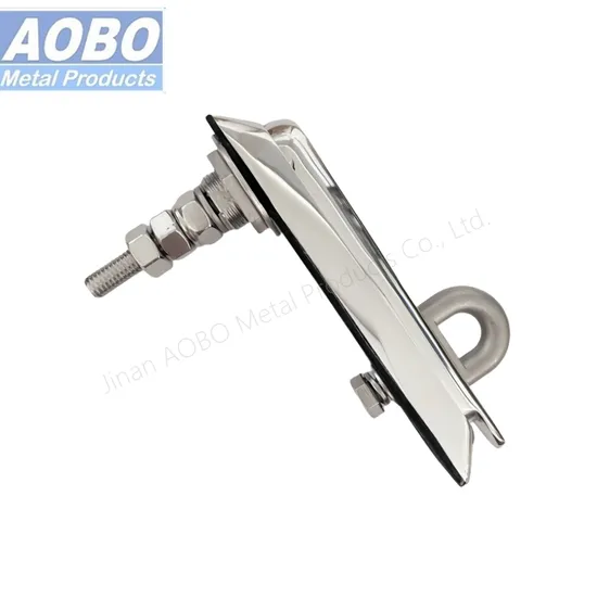 Aobo Waterproof Swing Handle Stainless Steel AISI316 3 Point Lock Mechanism Enclosure Plane Panel Lock Latch