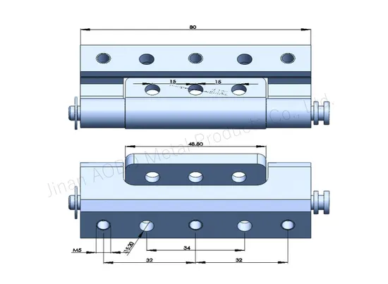 Aobo Factory High Quality SUS316 Industrial 180 Degree Electrical Distribution Cabinet Door Hinge