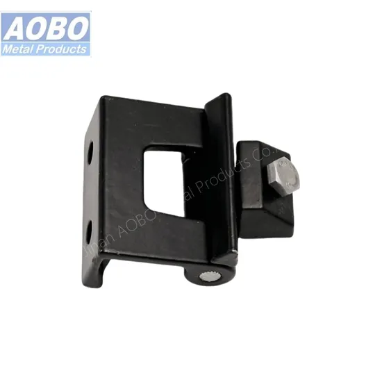 Aobo Industrial Lost Wax Casting Custom Heavy Duty AISI316 Cabinet Door Black CNC Lathe Corner Hinge