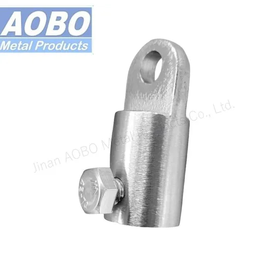 Aobo Heavy Industry Custom Lock Parts Rod Guide SS316 Rod Control Fitting Adapter with Screw