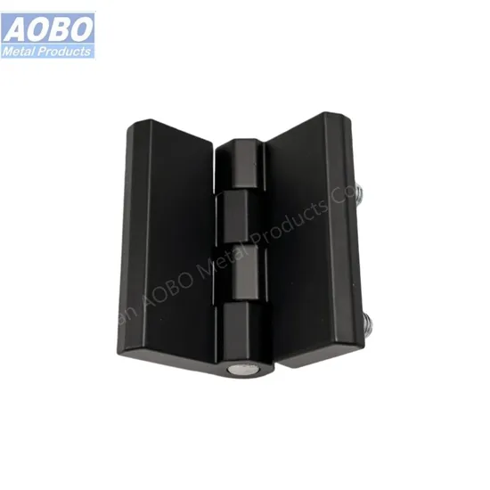 Aobo Cabinet Zinc Alloy Aluminum Alloy Heavy Duty Door Furniture Industrial Small Concealed Hinges Screw on Hinge