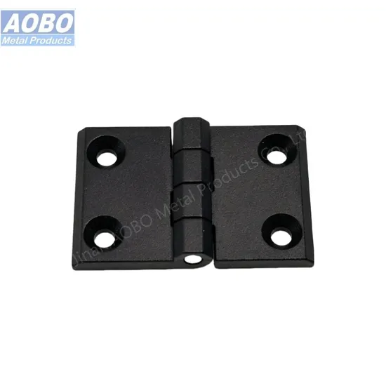 Aobo Heavy Duty Iron Hinge for Circular Knitting Machine Parts Butterfly Fastener Hinge for Machine Door Using