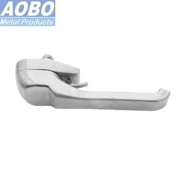 Industrial Equipment Cabinet Door Handle Lock Stainless Steel Powder Coated Quarter Turn L Handle Latch with Padlock