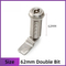 Aobo Stainless Steel Lengthening 50mm 62mm Lock Housing Quarter Turn Triangular Double Bit Square Tubular Electronic Cam Lock