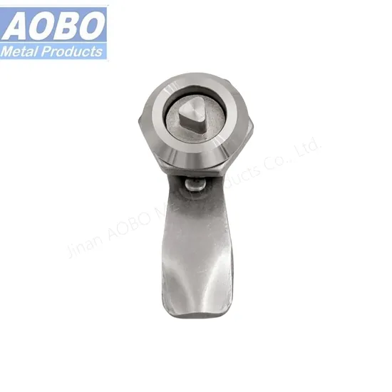 Aobo Factory Lost-Wax Casting Distribution Cabinet Door Panel 7 Triangular Lock Core Quarter Turn SS316 Cam Lock