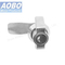 Aobo Customizable SUS316 Industrial Cabinet Door Wing Knob Quarter Turn Cam Lock Handle with Key