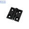 Aobo Black Zinc Alloy Hinge for 25 30 35 Series Aluminum Profile Die-Cast Zinc Industrial Cabinet Hinge with Chinese Design Style