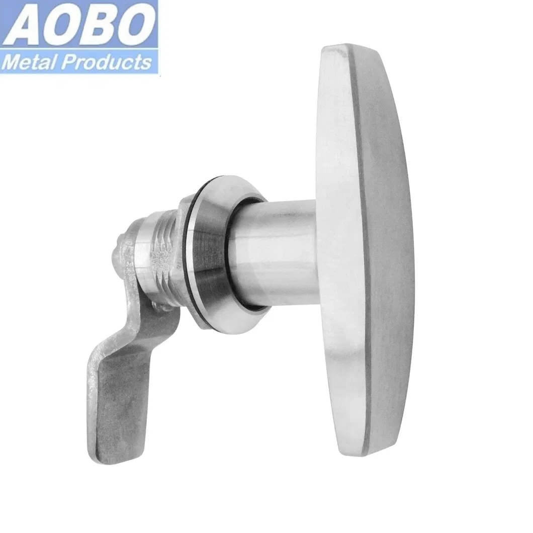 Stainless Steel Lever Door T Handles Non Locking Switchroom Cabinet Lock