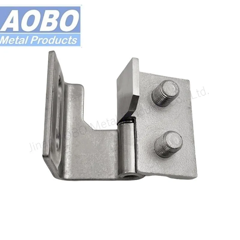 Aobo Communication Cabinet Stainless Steel 316 Screw on Left Hand Hinge with Studs