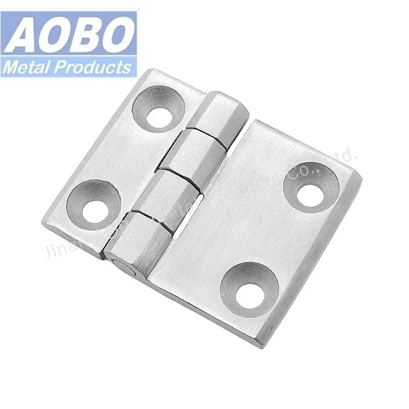 Heavy-Duty Machinery Electrical Cabinet Box Enlarged and Thickened Countersunk Hole Hinge Asymmetric Hinge 50*63