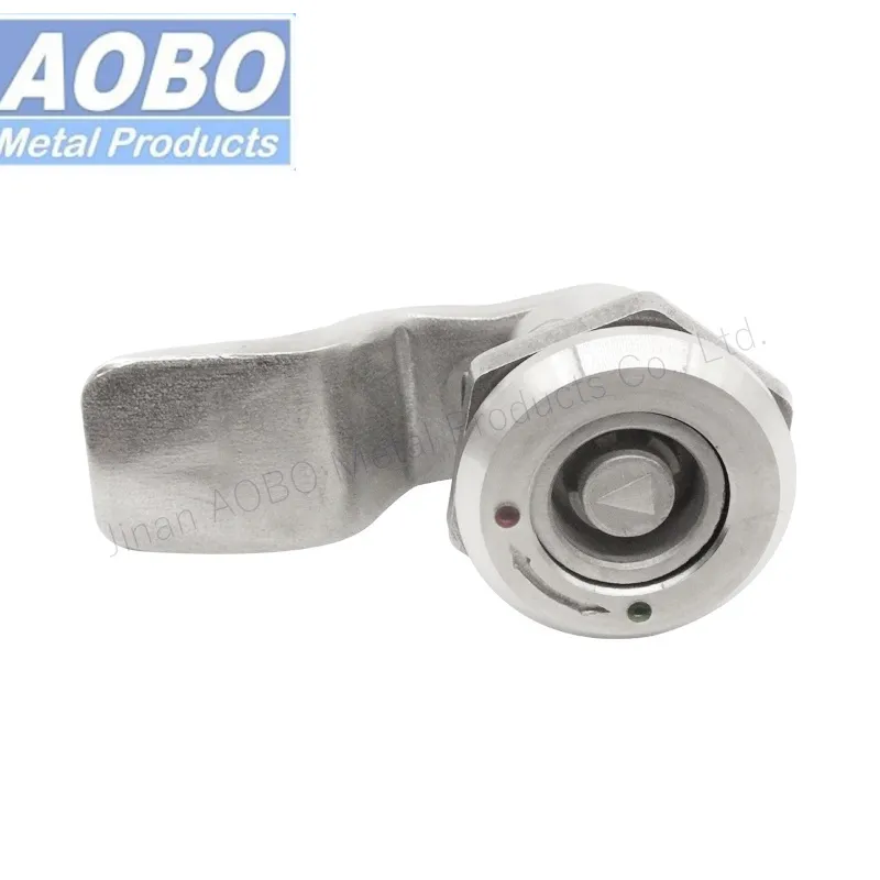 Aobo Precision Casting CNC Machining AISI316 Industrial Distribution Board Cabinet Safe Cylinder Quarter Cam Lock