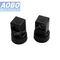 Aobo Electrical Application Round Rod Lock Cabinet Accessory PA Plastic Rod Guide