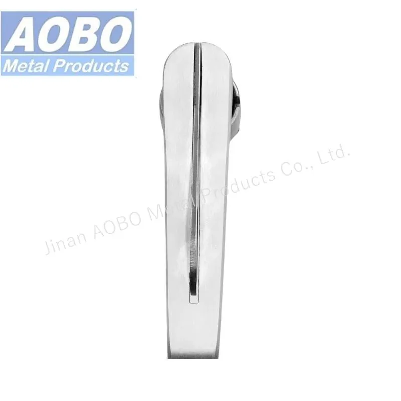 Custom Design Stainless Steel Industrial Electric Cabinet Door L Padlockable Handle Lock