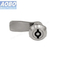 Aobo Factory Manufacturing Security Precision Investment Casting Door Lock AISI316 Quarter Turn Double Bit Cam Lock