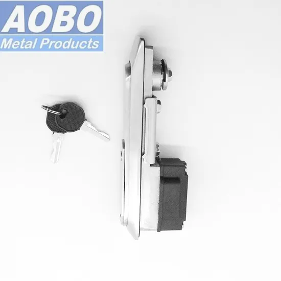 Aobo Dust Cover Swing Handle SUS316 Distribution Box Cabinet Door Galvanized Zinc Alloy Insert Lock Latch with Key 333