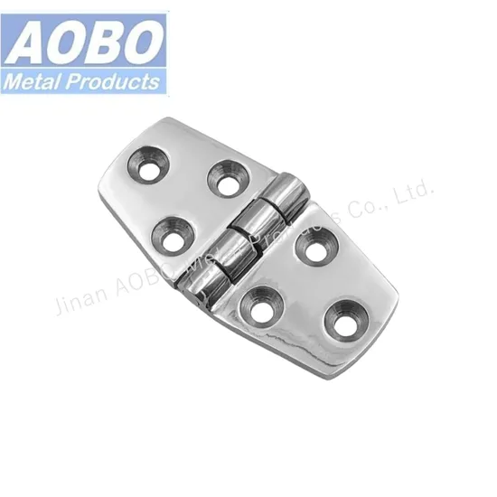 Aobo Marine Hardware 316 Stainless Steel Casting Hinge Wholesale Price for Boat
