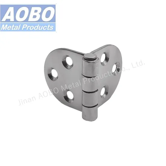 Aobo Marine Hardware Sailboat Butt Hinge Stainless Steel 316 Hinge Mirror Panel Board Hinge