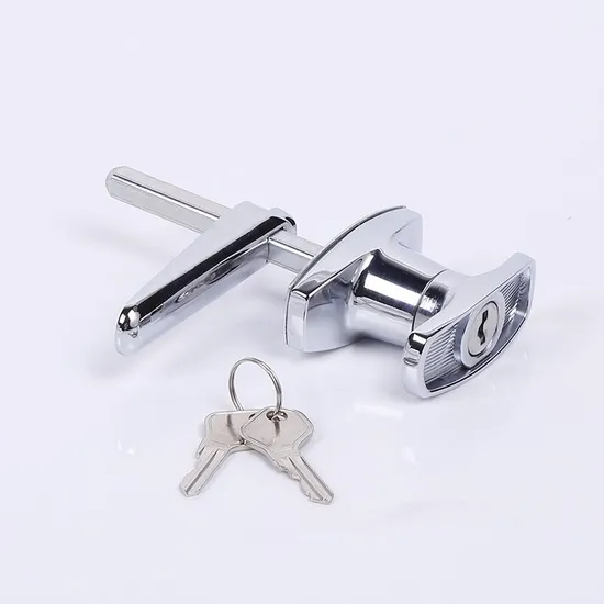 Zinc Alloy Electrical Safe Cabinet Box Power Distribution Switch T-Handle Lever Lock