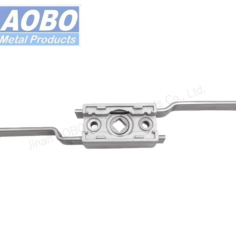 Panel Lock Electrical Mechanical Flat Key Lock Cylinder Panel Latch Cabinet Lock for Switch Cabinet