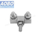 Aobo Carbon Steel Zinc Plating Cabinet Screwed Door External Industrial Rotating Hinge