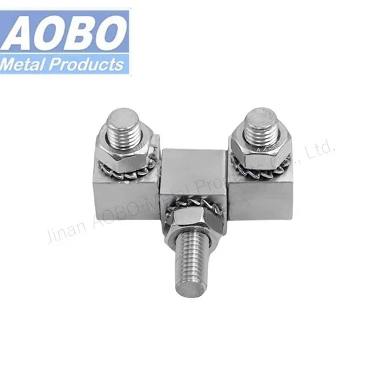 Aobo Carbon Steel Zinc Plating Cabinet Screwed Door External Industrial Rotating Hinge