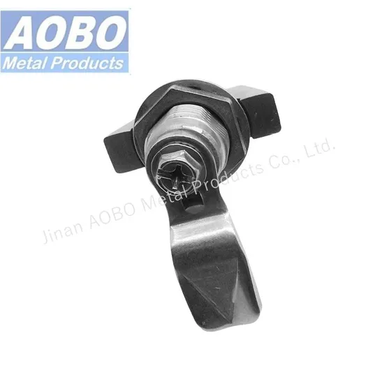 Aobo High Quality AISI316 Wing Knob IP65 Quarter Turn Lock Cam Lock Non Locking Handle
