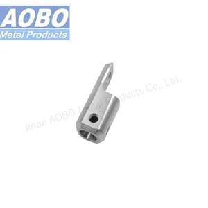 Aobo Factory Investment Casting AISI316 Cylindrical Part Rod Guide Fitting Adapter with Hole