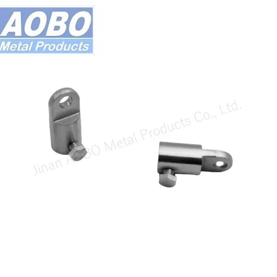 Aobo Factory Cheap Industrial Hardware Fitting Rod Guide SUS316 Rod Control Fitting Adapter with Screw